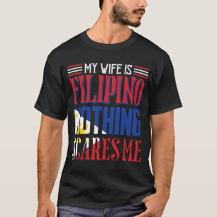 T-shirt Femme vintage est Philippine Rien ne me fait peur 