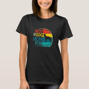 T-shirt Femme Vintage Meilleur chien de bétail australien