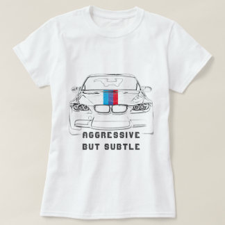 T-shirt femme voiture agressive mais style