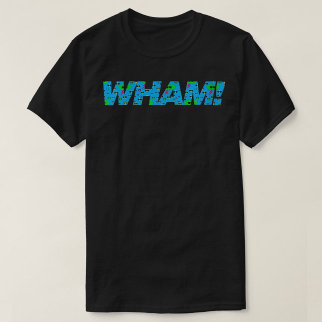 T-shirt Femme Wham Like a Baby VNeck (Design devant)
