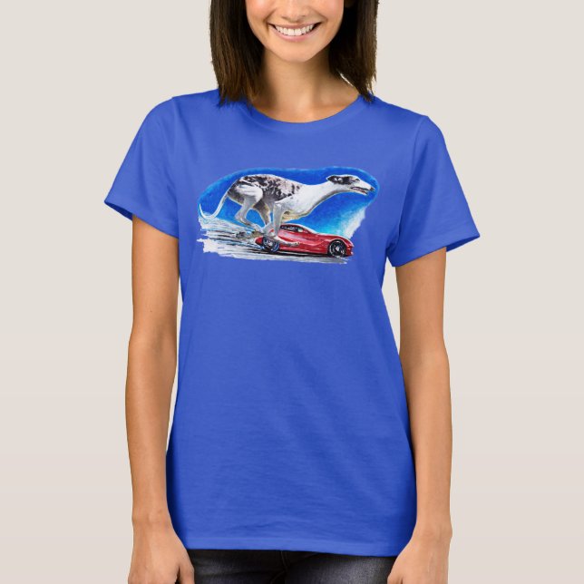 T-shirt femme Whippet (Devant)