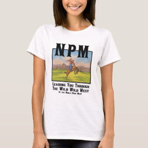 T-shirt Femme Wild West NPM
