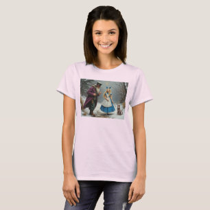 T-shirt femme Winter Alice rose