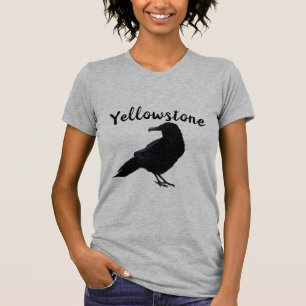 T-shirt femme-Yellowstone Raven