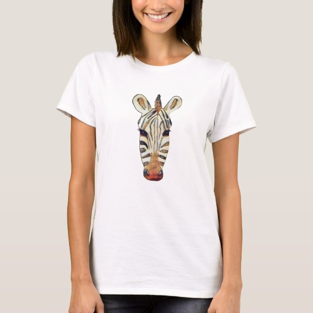 T-shirt femme Zebra (Devant)