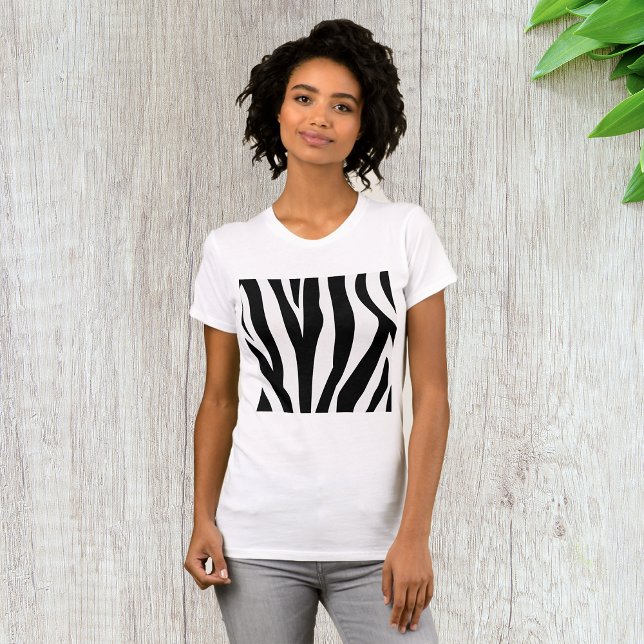 T-shirt femme Zebra Print (Créateur téléchargé)
