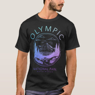 T-shirt Femmes39S Parc national olympique Washington Pnw