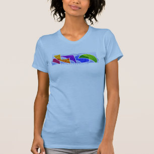 T-shirt Femmes 1 du monde de Kiting dégrossies