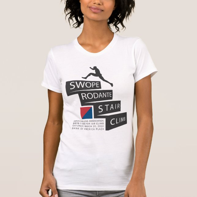 T-shirt Femmes 2010 de SRPA Stairclimb (Devant)
