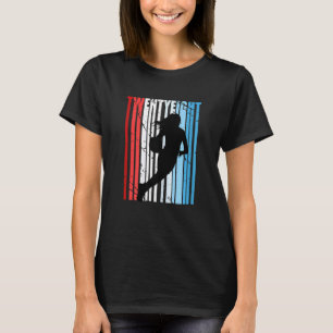 T-shirt FEMMES 28ème Basket Anniversaire Retro Vintage Dis