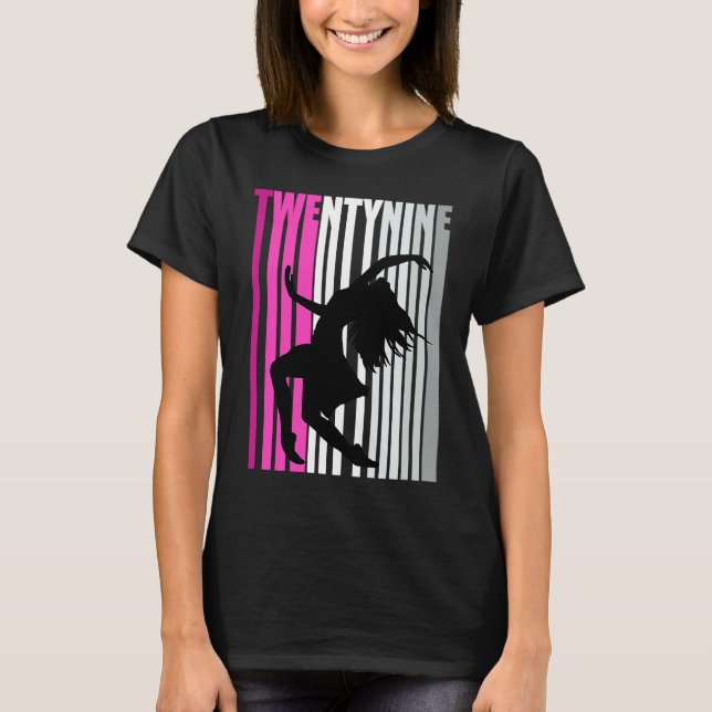 T-shirt Femmes 29e Danse Danse Anniversaire Danse Reine Mo (Devant)