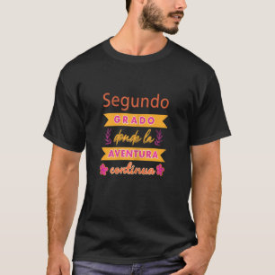 T-shirt Femmes 2 Grado Aventura Continua Professeur d'espa