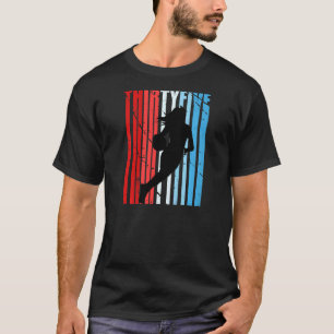 T-shirt Femmes 35ème Basket Anniversaire Femmes Retro Vint