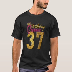 T-shirt Femmes 37 ans 1985 37e anniversaire Reine Diamo