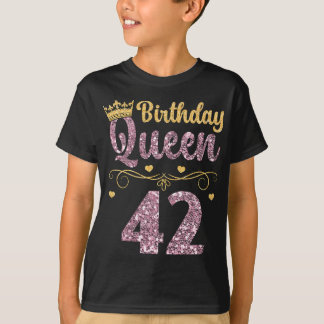 T-shirt Femmes 42e anniversaire de la reine 42 ans Quarant