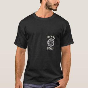 T-shirt Femmes 4 juillet FEU PERSONNEL Boom Squad Safet