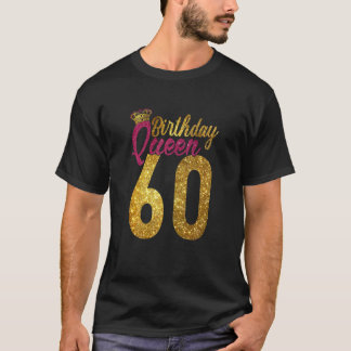 T-shirt Femmes 60 ans 1962 60e anniversaire Reine Diamo