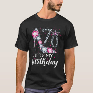 T-shirt FEMMES 70 C'est mon anniversaire 1950 70E annivers