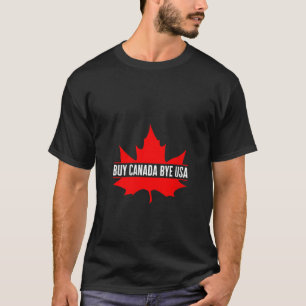 T-shirt Femmes Acheter Canada Bye USA Bye America Acheter