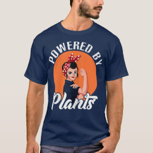 T-shirt Femmes Actionnées Par Plante Végétarien Végétarien