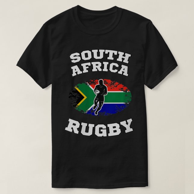 T-shirt Femmes Afrique du Sud Springboks Rugby VNeck (Design devant)