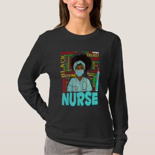 T-shirt Femmes afro-américaines Black Nurse Black History