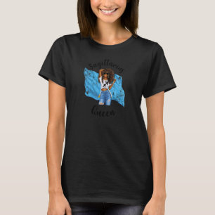 T-shirt Femmes Afro St Lucian Sagittarius Queen African St