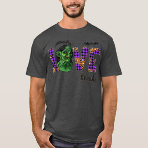 T-shirt Femmes Aimer halloween art effrayant Oma cadeau d'
