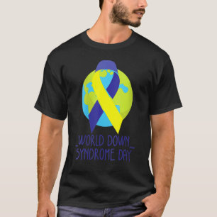 T-shirt Femmes Aimer le monde entier Syndrome de Down Jour