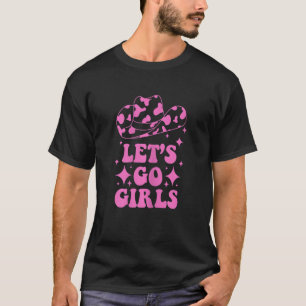 T-shirt Femmes Allons Les Filles Enterrement de Vie de Jeu