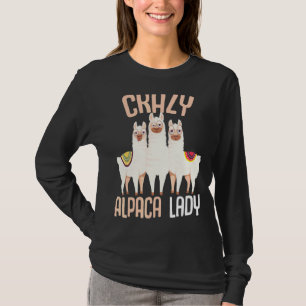T-shirt Femmes Alpaca Llama folle