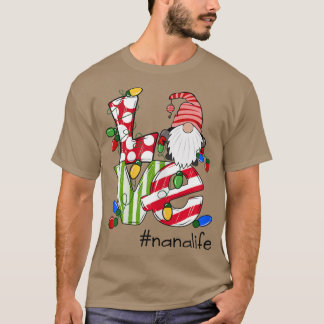 T-shirt Femmes Amour Personnalisé Nanalife Candy Gnome Chr