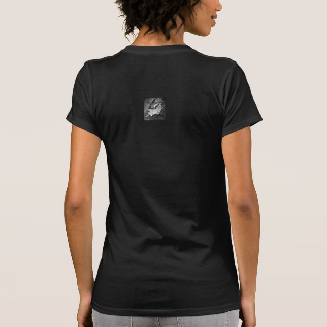 T-Shirt femmes ange style design (Dos)