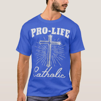 T-shirt Femmes anti-avortement Anti-avortement catholiques
