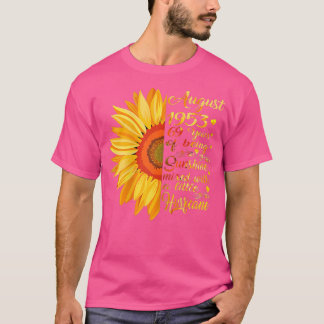 T-shirt Femmes Août Filles 1953 Cadeau Anniversaire 69 Ans