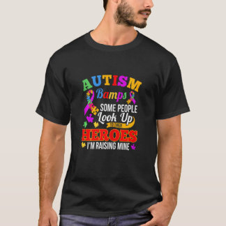 T-shirt Femmes Autisme Bamps Les Gens Regardent Leurs Héro