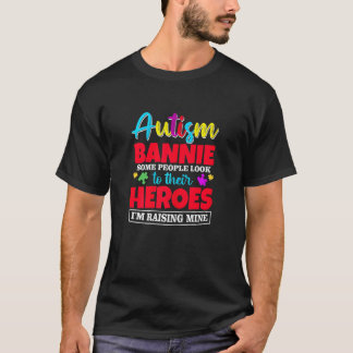 T-shirt Femmes Autisme Bannie Les gens regardent leurs hér