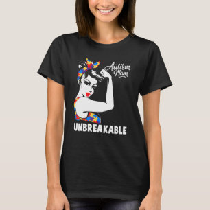 T-shirt Femmes Autisme Maman Sensibilisation sur l'autisme