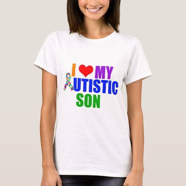T-shirt Femmes autistes de fils (Devant)