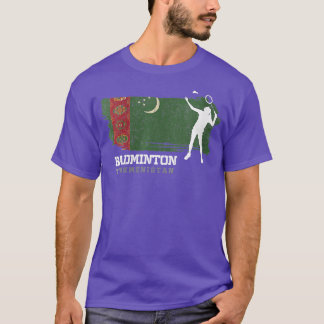 T-shirt Femmes Badminton Turkménistan Net Games Pla