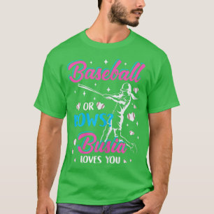 T-shirt Femmes Baseball Ou Bows Busia Vous Aime Genre Rev