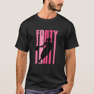 T-shirt Femmes Basket-Ball 40E Anniversaire Retro 40 Su