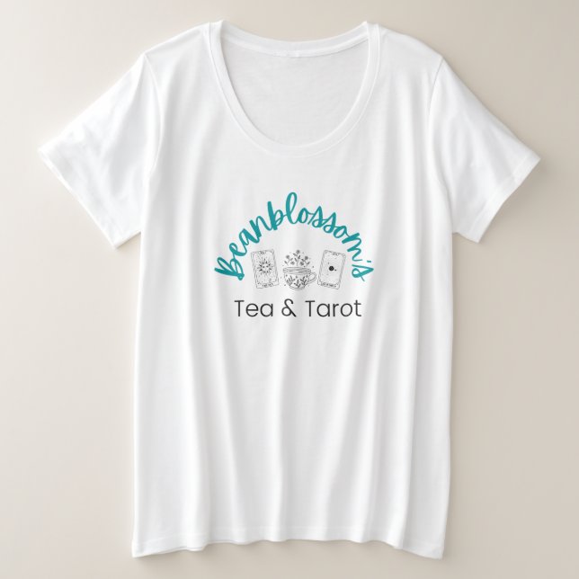 T-shirt femmes Beanblossom's Tea and Tarot (Design devant)
