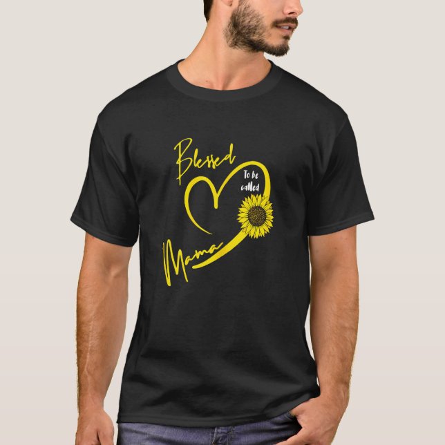 T-shirt Femmes Béni D'Être Appelé Mama Mothers Day mignonn (Devant)