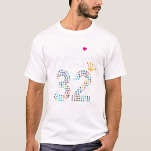 T-shirt Femmes bénis par Dieu pendant 32 ans 32e anniversa