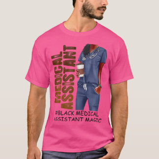 T-shirt Femmes Black Médicale Assistant Femmes Prière Mois
