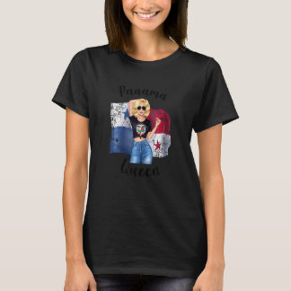 T-shirt Femmes Blonde Panama Queen Cute Panamanian Sexy Sa