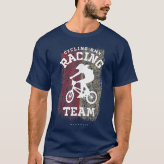 T-shirt Femmes BMX Vélo Indonésie Drapeau Vélo vélo Raci