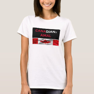 T-shirt Femmes canadiennes-amales