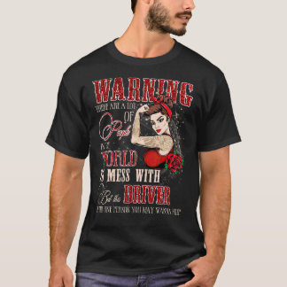 T-shirt Femmes Ce Chauffeur Est La Personne Que Vous Pouve